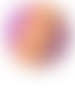 A circle set against a vibrant pink and purple background, creating a visually striking contrast.