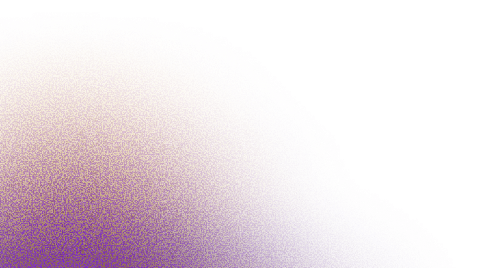 Soft purple gradient background positioned at the bottom right for subtle visual effect.